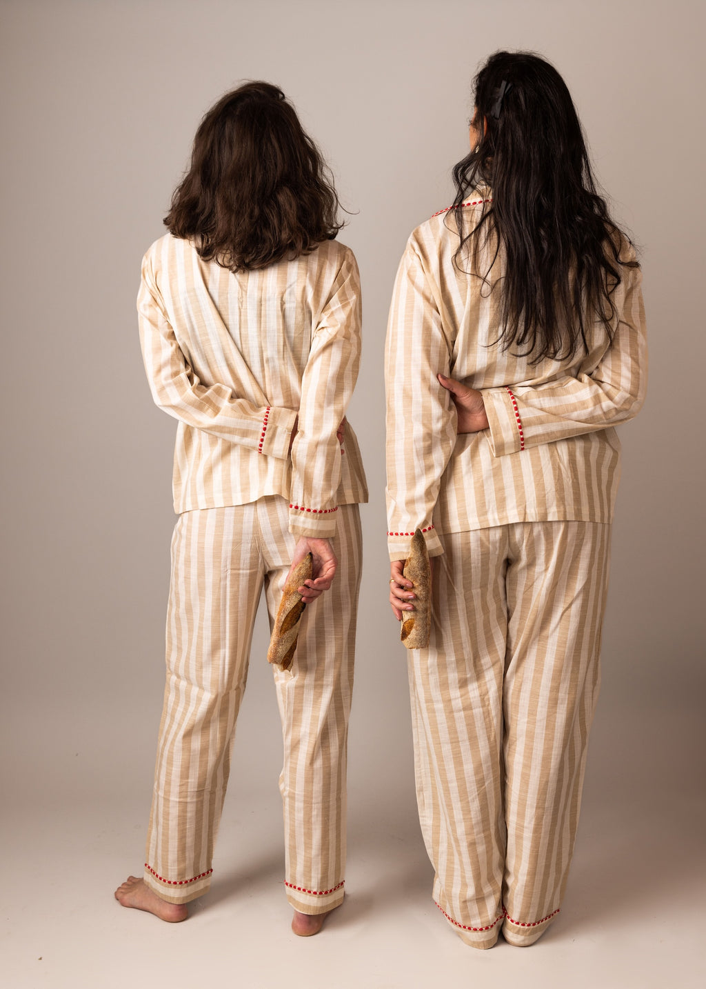 Beije Stripe Cotton Poplin Pyjama