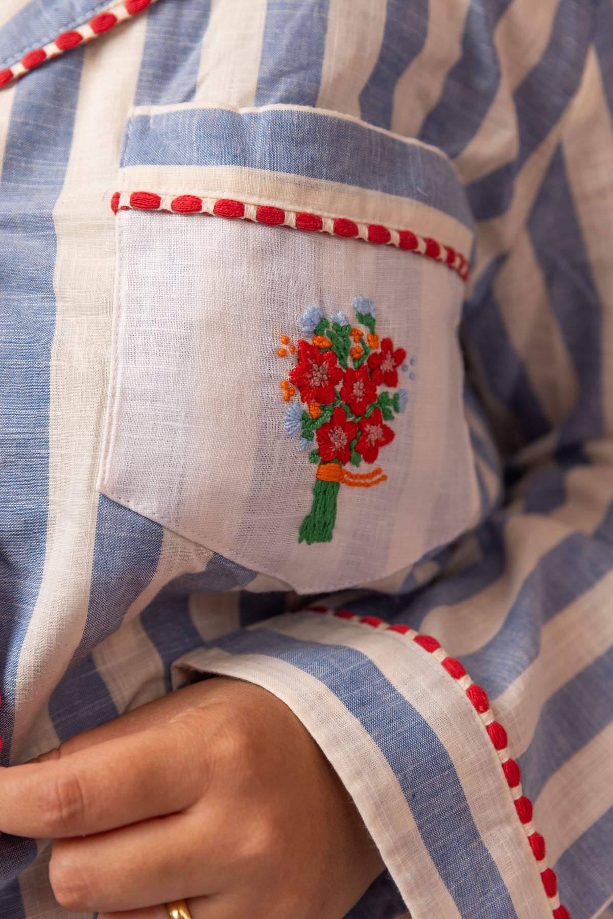 Florence –  Cotton Poplin Pyjama Set