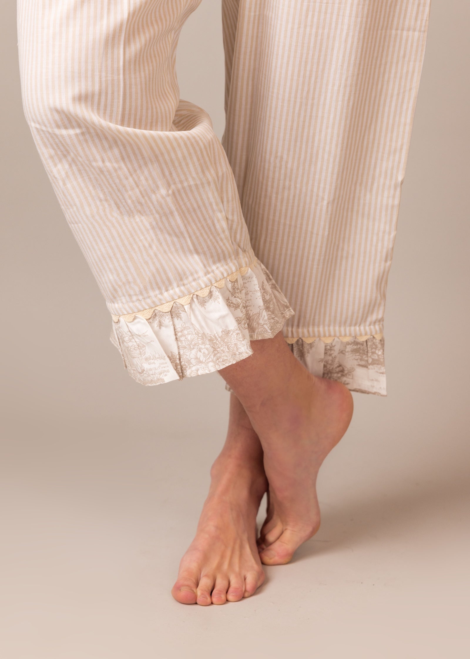 pants close up toile de jouy pyjama set by ps61